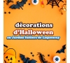 DECORATION D'HALLOWEEN 9/12 ANS